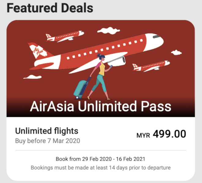 「AirAsiaX」より期間限定発売1年飛行機乗り放題『神チケット』（3月7日まで）【緊急速報】